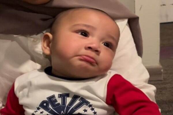 Gemas! Baby Rayyanza Sudah Jago Akting, padahal Baru Berusia 5 Bulan
