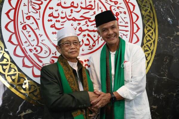 Silaturahmi ke Ulama NU Makassar, ini yang Dibahas Ganjar
