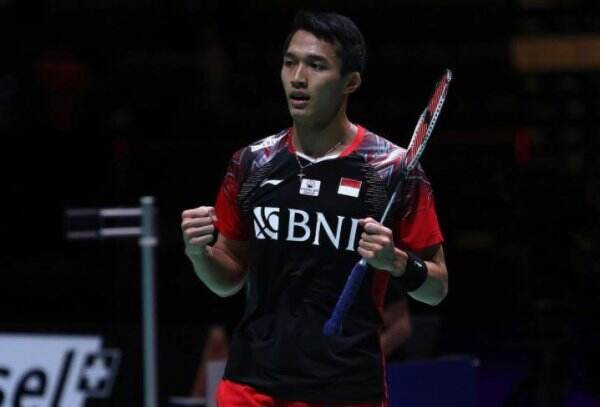 Hasil Piala Thomas 2021: Jonatan Christie Perkasa, Indonesia Berbalik Unggul 2-1 Atas Singapura