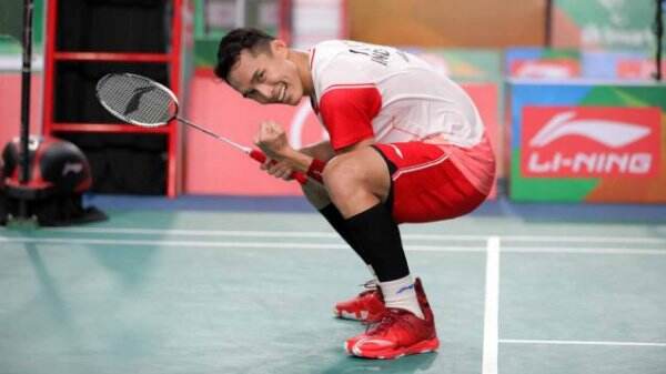 Hasil Piala Thomas 2022: Tak Terbendung, Jonatan Christie Bawa Indonesia Unggul 2-1 atas Singapura