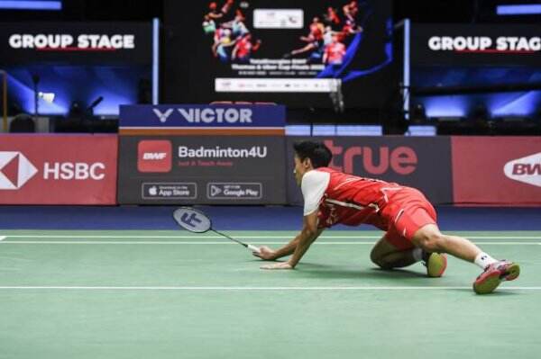 Shesar Hiren Rhustavito Keluhkan Angin yang Menyulitkan di Piala Thomas 2022