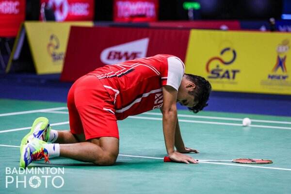 Aksi Anthony Ginting di Piala Thomas 2022 Bikin BWF Pusing