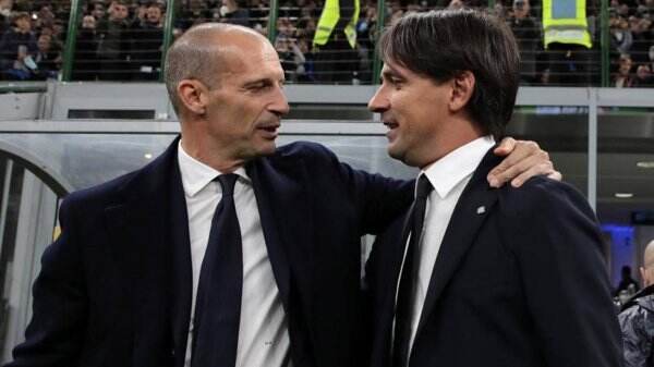 Rekor Final Allegri Terancam oleh Inzaghi