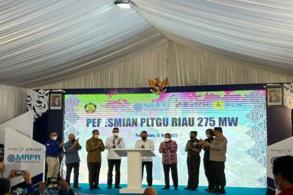 Menteri ESDM Resmikan PLTGU RIAU 275 MW