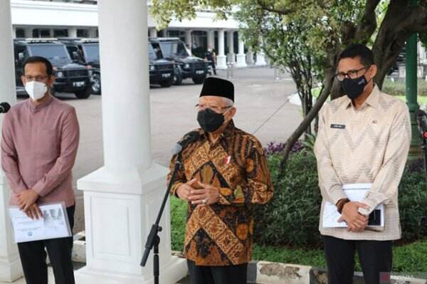Singgung Menteri Sibuk Kampanye, Wapres Ma’ruf Amin: Fokus Pekerjaan!