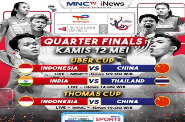 Mampukah Tim Thomas Menaklukkan China? Saksikan Malam ini Live di MNCTV dan iNews