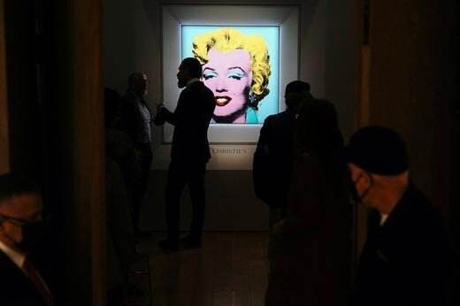Potret Marilyn Monroe Karya Warhol Laku Rp 2,8 T di Manhattan