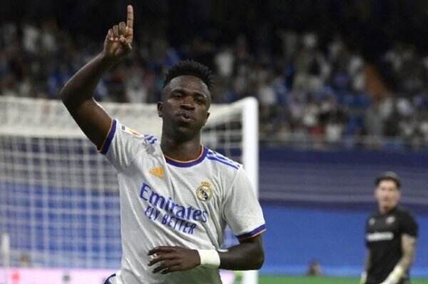 Hattrick Vinicius Junior Warnai Kemenangan 6-0 Madrid Atas Levante