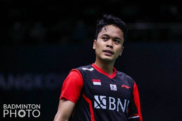 Pecah Telor di Piala Thomas, Anthony Ginting Ancam Kento Momota