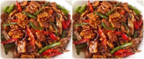 Resep sambal kering tempe teri, praktis cuma 3 langkah