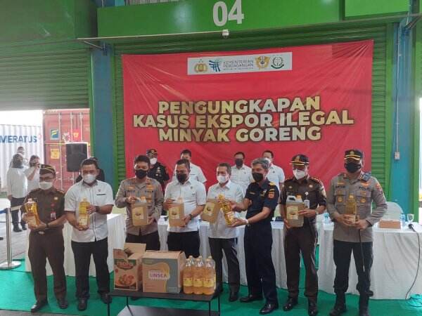Ekspor Minyak Goreng 81 Ribu Liter ke Timor Leste Digagalkan, Begini Penampakannya