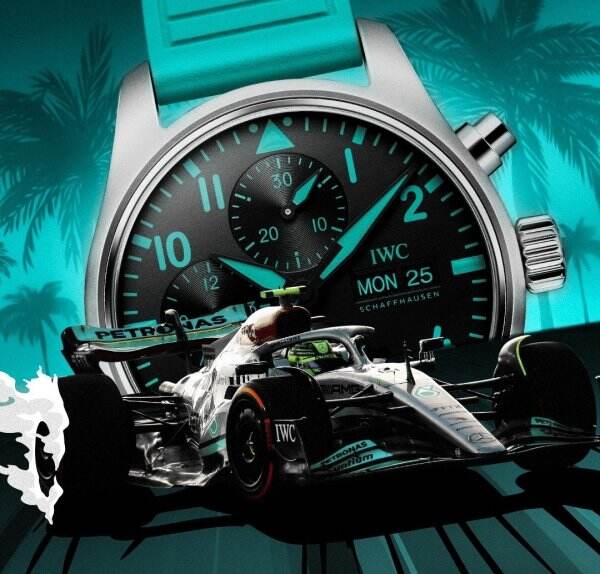Jam Tangan Khusus Penggemar Tim Mercedes AMG Petronas