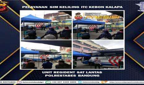 Jadwal SIM Keliling Bandung Jumat 13 Mei 2022, Lokasi Dua Mobil Keliling Hari Ini dan Persyaratannya