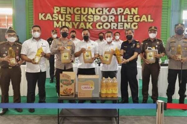 Nekat Ekspor, Polisi Sita 8 Kontainer Minyak Goreng Siap Ekspor ke Timor Leste