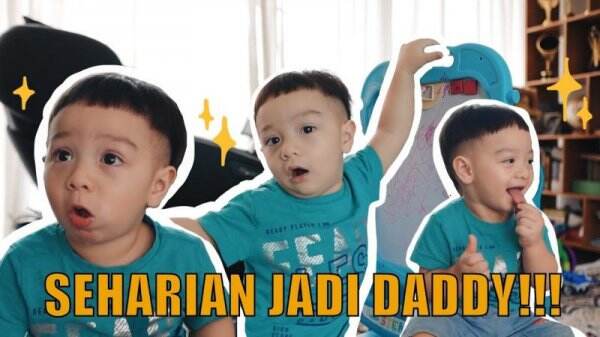 Bikin Gemas, Irish Bella Bagikan Vlog Lucu Baby Air