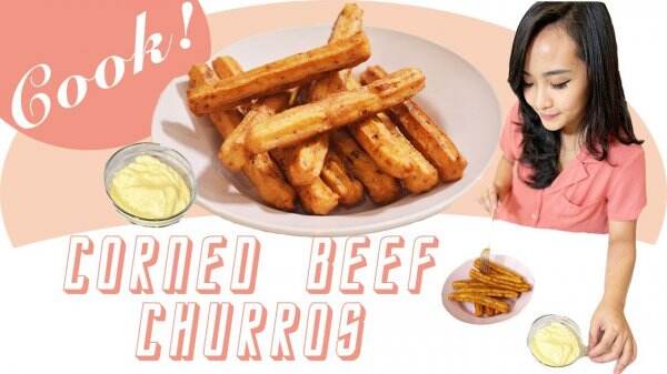 Cek Resep Corned Beef Churros Nadya Puteri