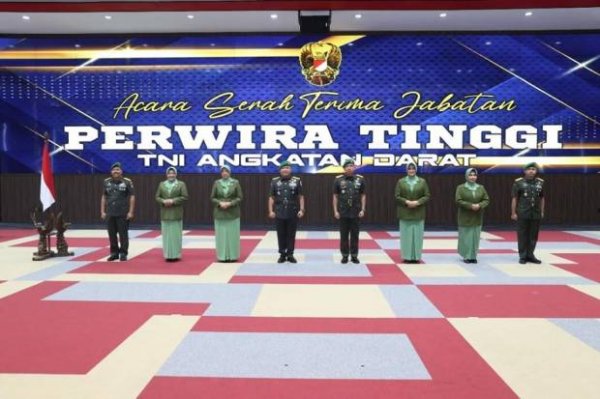 Sertijab Aslat dan Dansecapaad, Jenderal Dudung Minta Pemimpin Kembangkan Kreativitas
