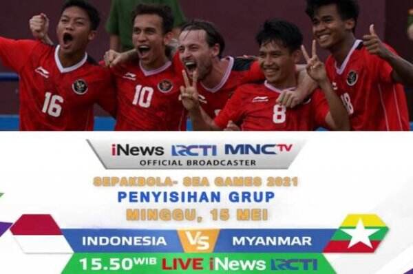LIVE di iNews dan RCTI, Indonesia vs Myanmar: Laga Penentu Garuda Muda