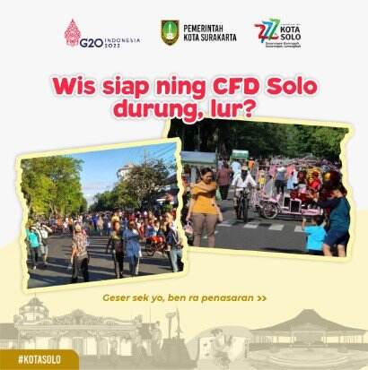 Pedagang CFD Kota Solo Masih Tempati Citywalk