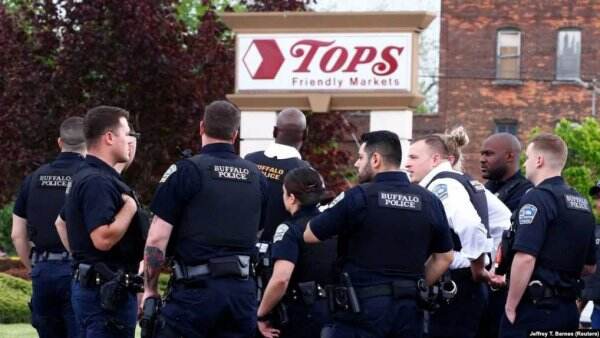 Penembakan Terjadi Lagi di AS, 10 Orang Tewas di Supermarket Kawasan Pemukiman Kulit Hitam New York