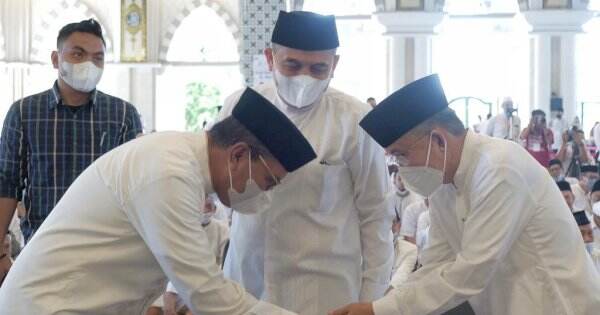 Pesan dan Kesan Danny Hadiri Haul Haji Kalla dan Athirah