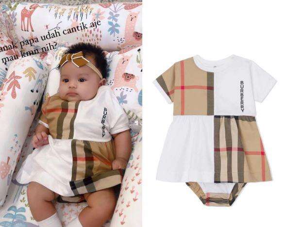 Potret Menggemaskan Baby Ameena Bareng Rayyanza dan Leslar, Harga Outfitnya Bikin Tercengang