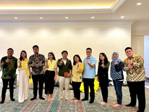 Ikuti Ketum, Kader Muda DPP Golkar, PAN, dan PPP Bersilaturahmi