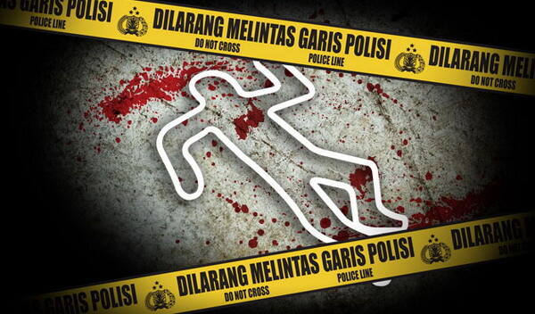 Mayat Pria Bertato dengan Luka Sayatan Ditemukan di Bangunan Kosong