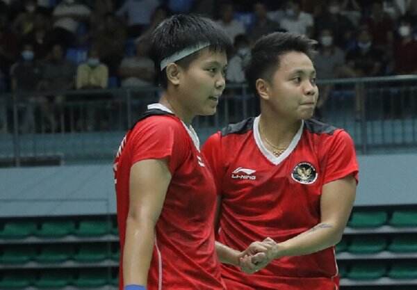 Hasil Final Bulu Tangkis Beregu Putri SEA Games 2021: Apriyani Rahayu/Siti Fadia Keok, Indonesia Makin Tertinggal 0-2 dari Thailand