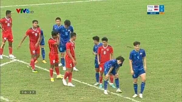 Indonesia U-23 vs Thailand U-23: Babak Pertama Imbang Tanpa Gol