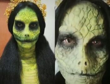 Viral Proses Perubahan Aulia Sarah dari Manusia Jadi Badarawuhi, Netizen: Pantesan Laris Manis