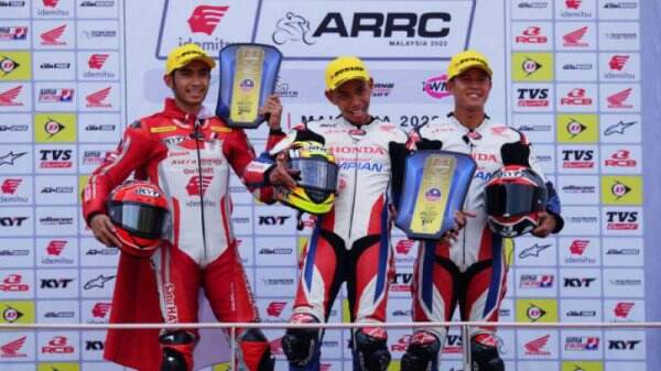 Tampil Impresif, Pebalap Astra Honda Kuasai Podium ARRC di Sirkuit Sepang, Malaysia