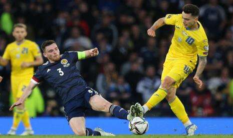 Andy Robertson Akui Skotlandia tak Tampil Baik Lawan Ukraina