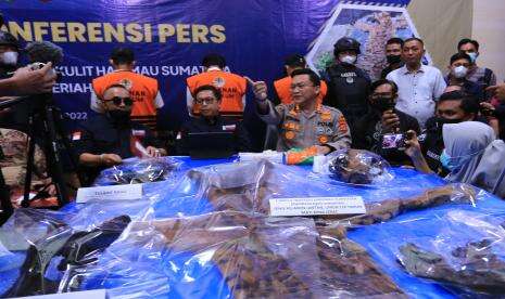 Tiga Warga Bener Meriah Jadi Tersangka Penjualan Kulit Harimau