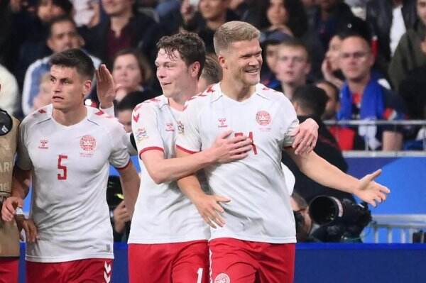 Hasil UEFA Nations League: Tampil Heroik, Denmark Comeback atas Prancis