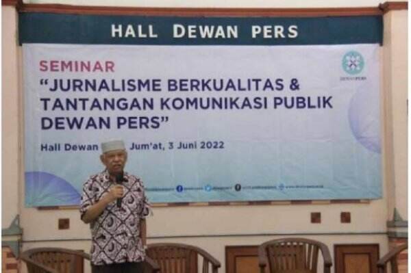 Ketua Dewan Pers Sebut Media Abal-abal Bikin Repot Banyak Pihak