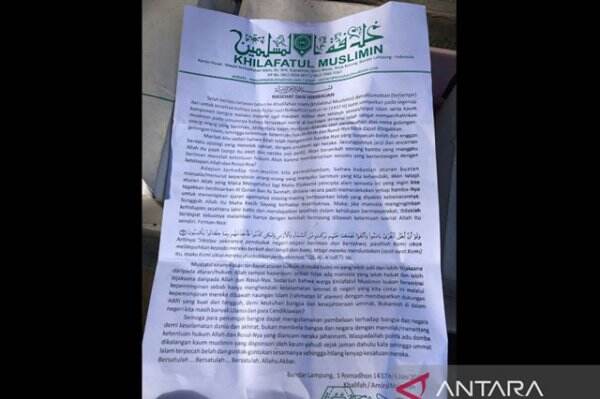 BNPT Sebut Konvoi Khilafatul Muslimin Tetap Bisa Diproses Hukum