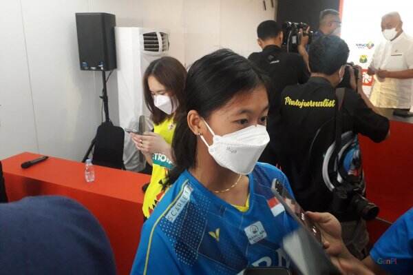 Demi Indonesia Masters 2022, Putri KW Latihan Angkat Besi