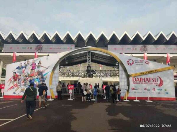 Jelang Indonesia Masters 2022, Penonton Mulai Padati Istora Senayan
