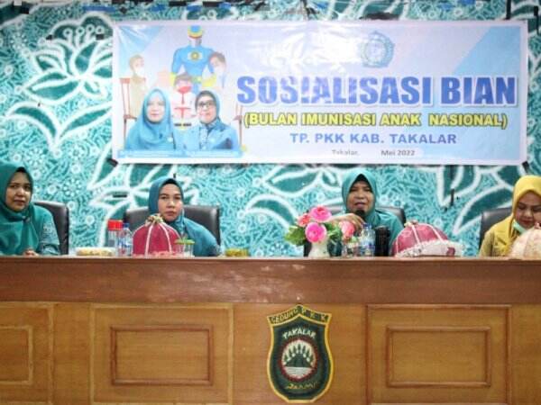 Genjot Pelaksanaan Imunisasi, TP PKK sosialisasi BIAN