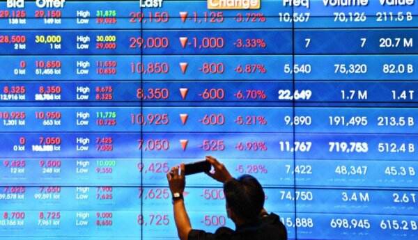 Pasar Saham Kinclong, Investor Panen Cuan Sepanjang Perdagangan Sesi Pertama