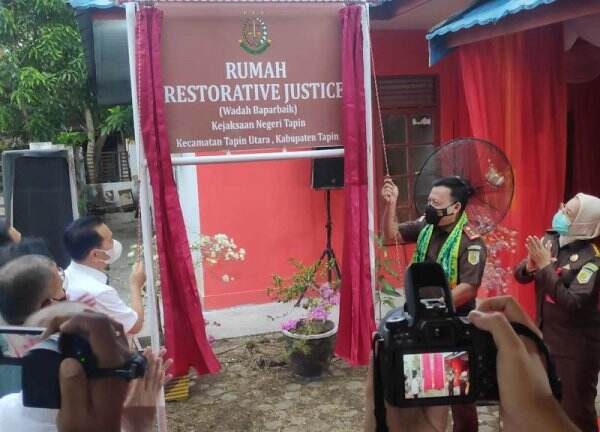 Tidak Cuma Satu, Tapin Langsung Miliki Tiga Rumah Restorative Justice