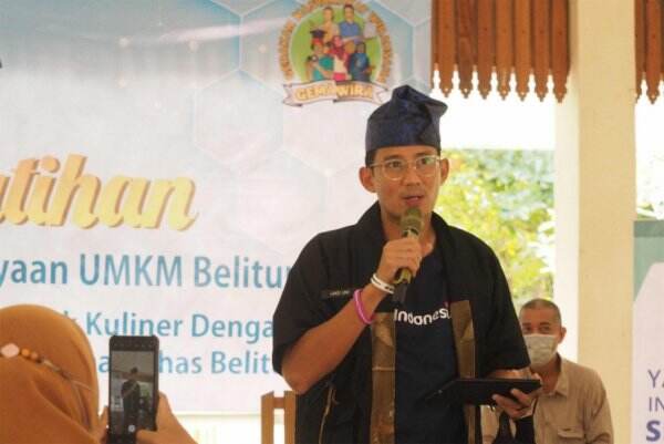 Sandiaga Uno Temui Marsinah, Pengrajin Disabilitas di Baubau