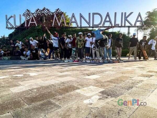 Seru, Event Skateboard Digelar di Kawasan Mandalika