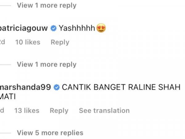 Tinggalkan Komentar Aneh di Postingan Raline Shah, Netizen: Marshanda Sehat?