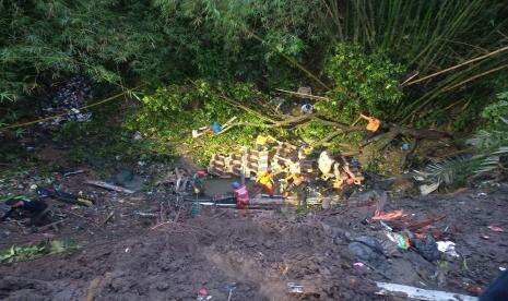 Pencarian Korban Kecelakaan Bus di Tasikmalaya Terus Dilakukan