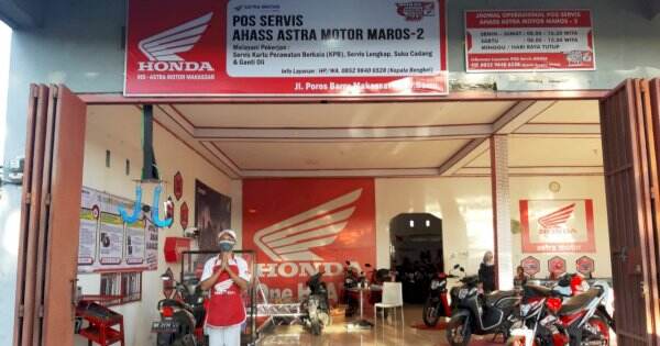 Jelang Pembukaan 28 Pos AHASS Baru, Servis Motor Honda Dapat Bingkisan