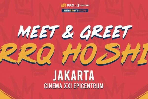 Rayakan Kolaborasi, RRQ X 3Second Gelar Meet & Greet RRQ Hoshi