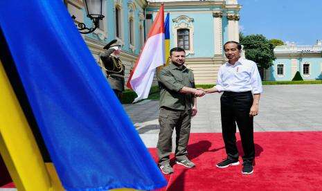 Bertemu Zelenskyy, Jokowi Tekankan Penyelesaian Konflik Secara Damai