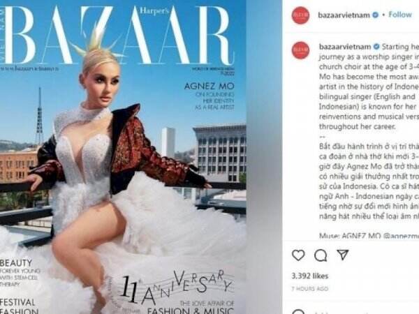 Jadi Cover Majalah Luar Negeri, Agnez Mo Dipuji Manglingi
